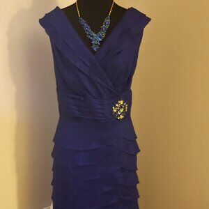 Cobalt Blue Cocktail Dress